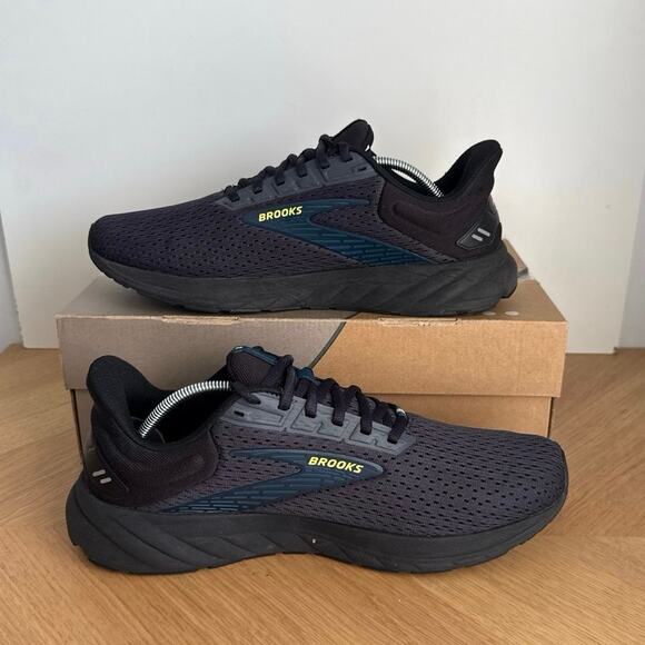 Brooks Anthem 9 ‘Ebony Black’ Men Running Sneakers - SZ 9.5 main image 11